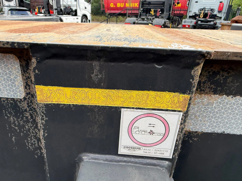 Broshuis MFCC MFCC 2x20 40 45FT Lift Axle LED NL Trailer APK/TÜV 01-2027