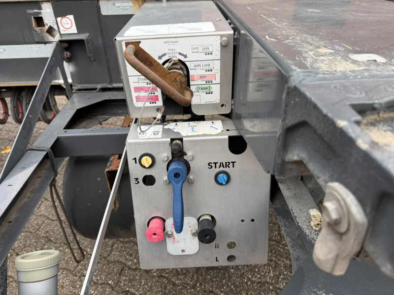 Broshuis MFCC MFCC 2x20 40 45FT Lift Axle LED NL Trailer APK/TÜV 01-2027