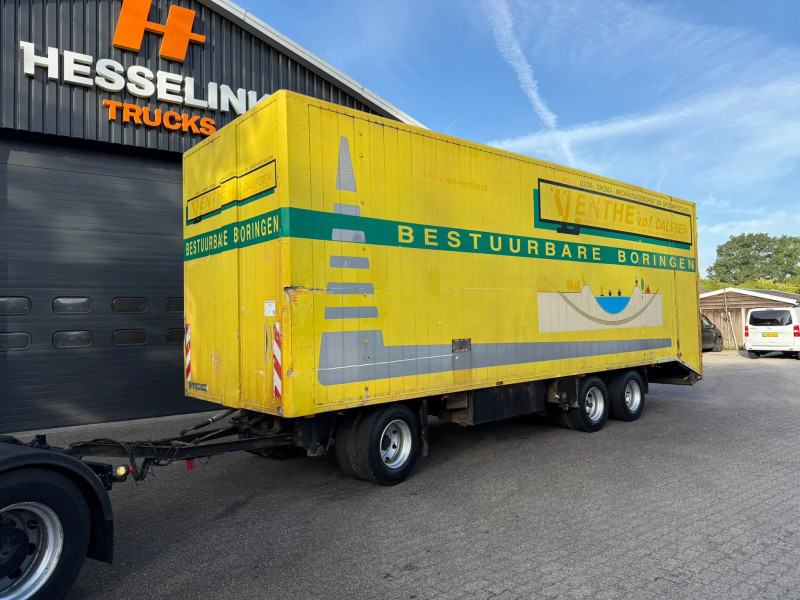 CUPPERS SA 10-16 L Flatbed Trailer with Hydraulic Loading Ramps NL Trailer