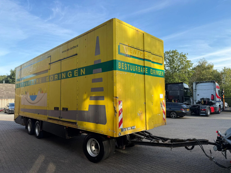 CUPPERS SA 10-16 L Flatbed Trailer with Hydraulic Loading Ramps NL Trailer