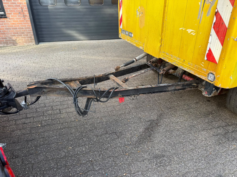 CUPPERS SA 10-16 L Flatbed Trailer with Hydraulic Loading Ramps NL Trailer