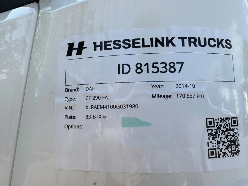 DAF CF 290 12.000 Fuel Diesel/Benzin Alle keuringen! Top conditie