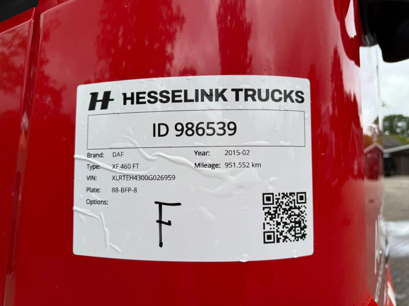 DAF XF 460 4X2 Space Cab, Standalone A/C, 2 fuel tanks, NL Truck, APK valid through November 2026