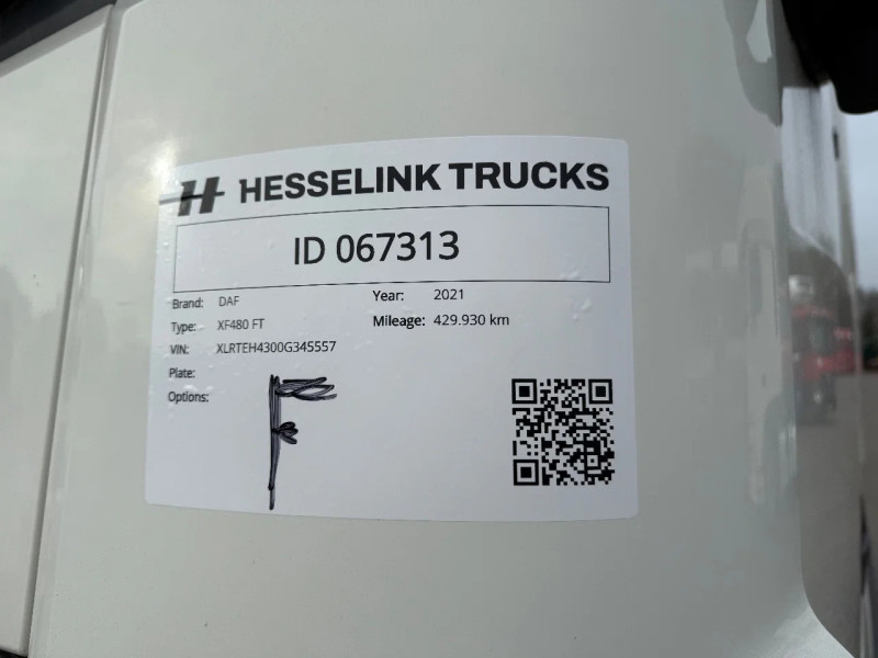 DAF XF 480 SSC Super Space 2x tank ACC 429.930KM