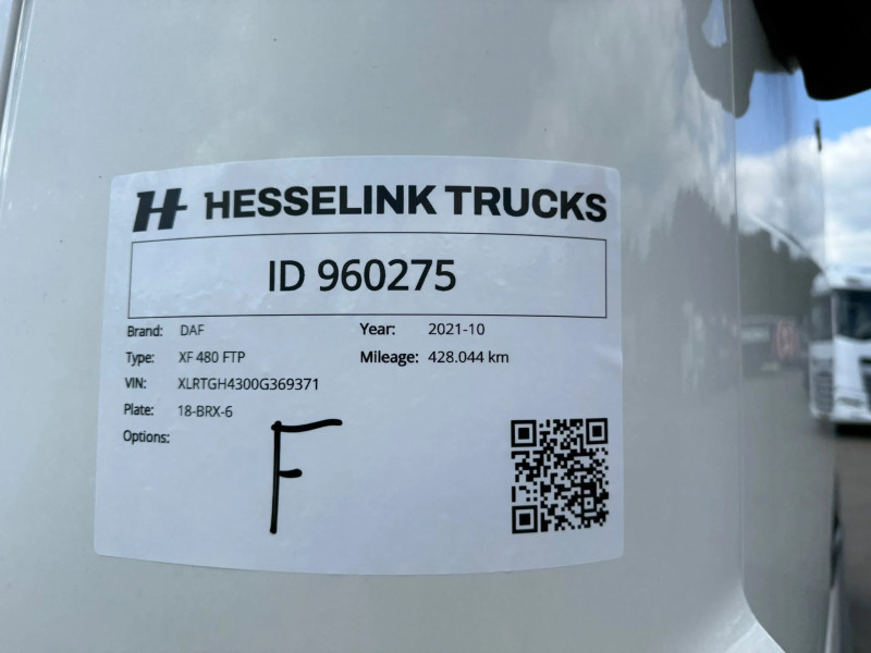 DAF XF 480 6X2 FTP Space Cab Midlift Standairco Alcoa 428.044KM NL Truck