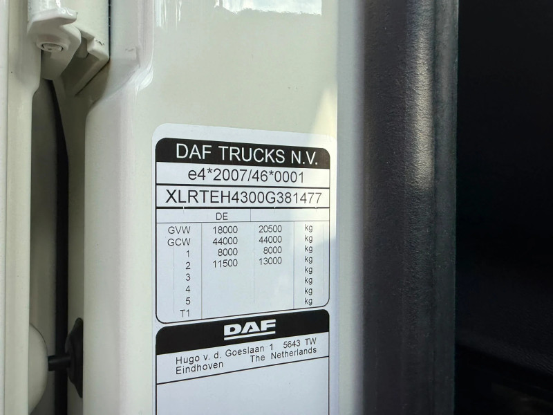 DAF XF 480 4X2 SSC Super Space with Stand-Alone Air Conditioning