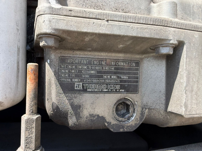 Fliegl SZS 330 2X! Thermo King SLX 200 D+E -30 +30 AS-1 Lift Axle+Steering Axle 2,000KG LBW
