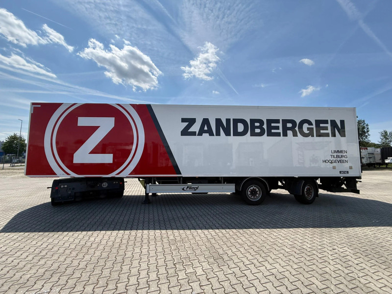 Fliegl SZS 330 2X! Thermo King SLX 200 D+E -30 +30 AS-1 Lift Axle+Steering Axle 2,000KG LBW