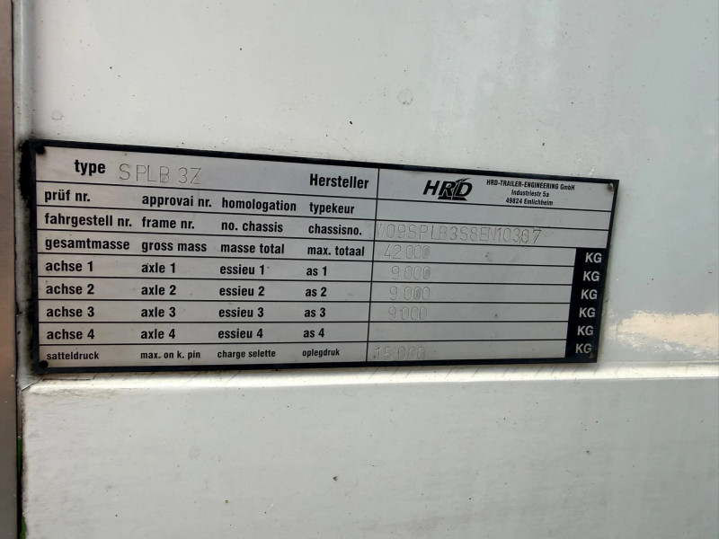HRD FPLB3Z VAN ECK LZV Combi Mitshubishi TRS Frigo Stuuras