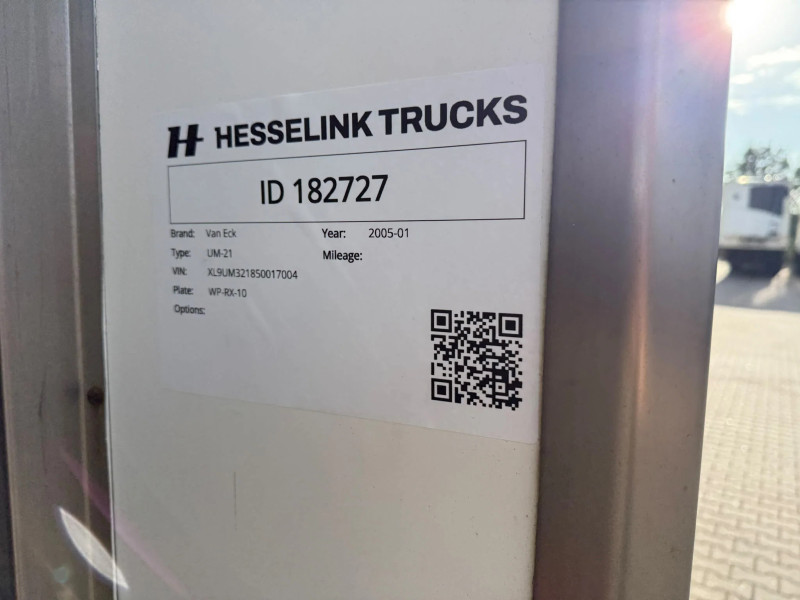 HRD FPLB3Z VAN ECK LZV Combi Mitshubishi TRS Frigo Stuuras