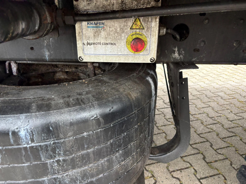 Knapen Trailers K100 96 m³ Lift Axle Cargo Floor 10 mm, 2.5 years old, Metallic, Inspection Valid Through October 2026