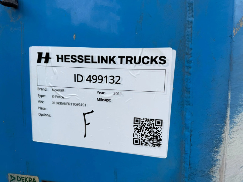 Kraker CF-200 92m3 Cargo Floor 10MM Liftas BPW Schijfremmen