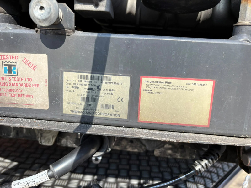 Krone SZ Thermo King SLX100 D+E 2T LBW Liftas+Stuuras NL Trailer