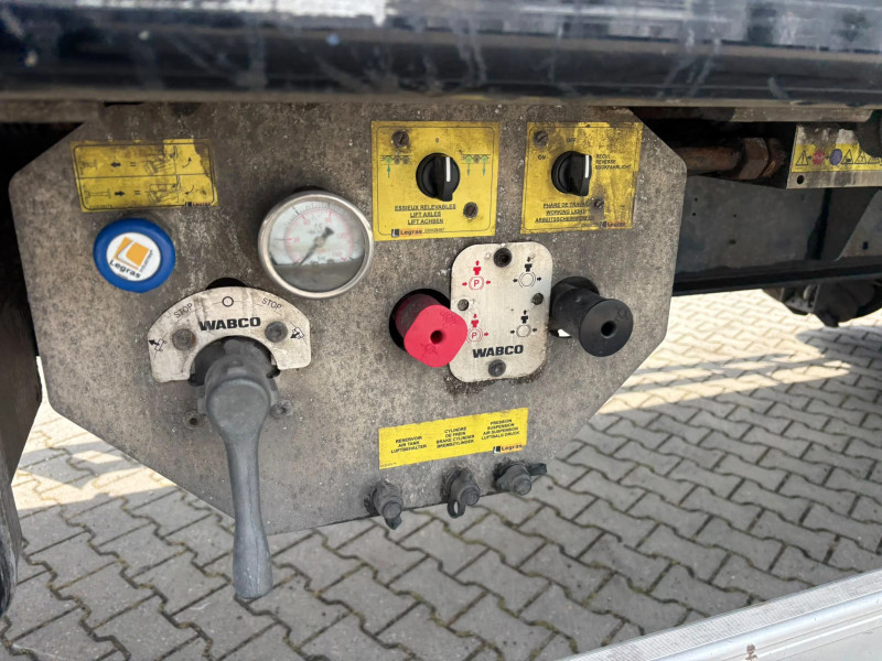 Legras N/A 92m3 10MM Cargo Floor SAF Schijfremmen 2X Liftas NL Trailer APK/TUV 06-05-2027