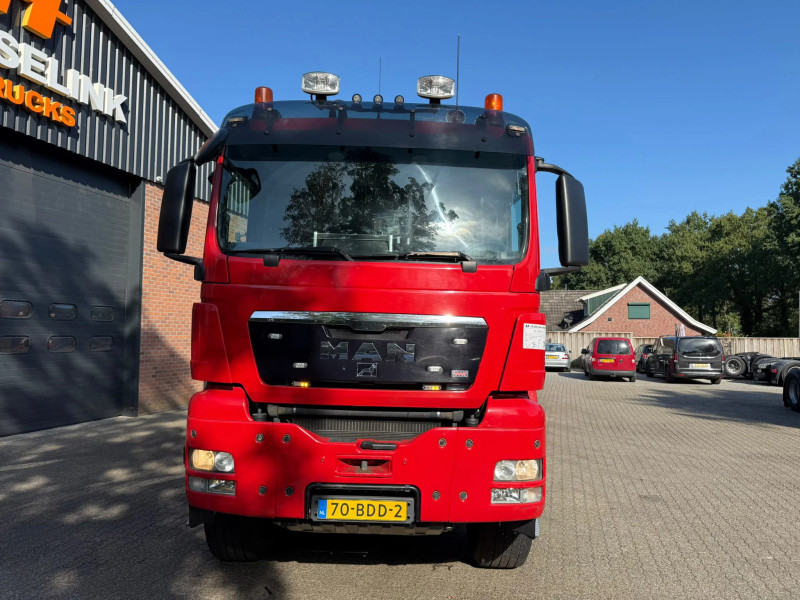 MAN TGS 33.440 6X6 HMF Kraan AHK 3 Zijdige Kipper AS-3 Stuuras NL Truck APK/TUV 16-02-2027
