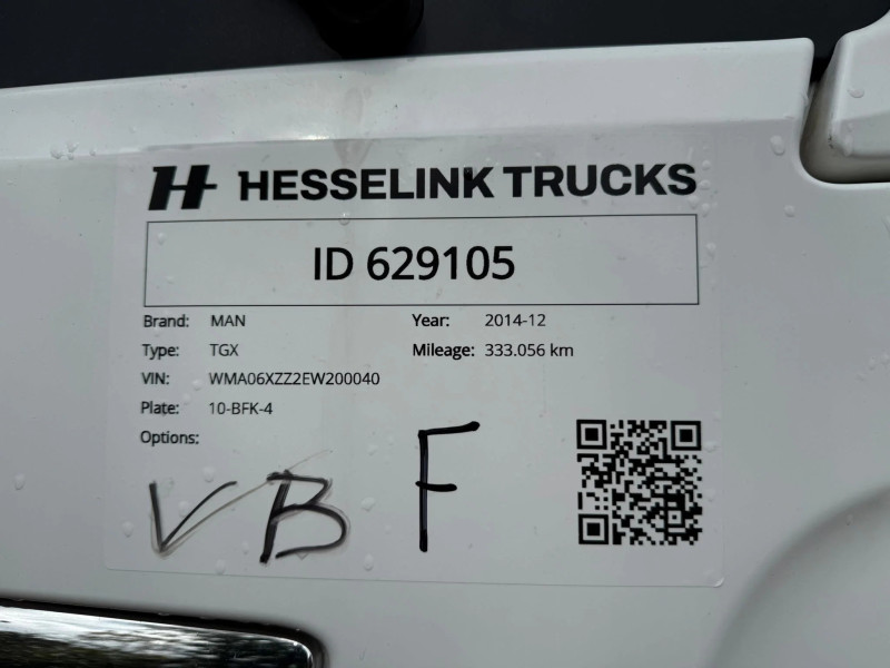 MAN TGX 18.440 XXL 2X Tank Smarttacho Standairco NL truck APK/TUV 02-2027