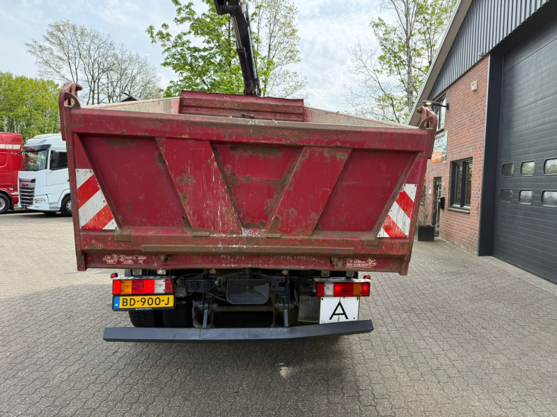 Mercedes-Benz Actros 2644 L 6X4 3 Zijden kipper + MKG Kraan/Crane