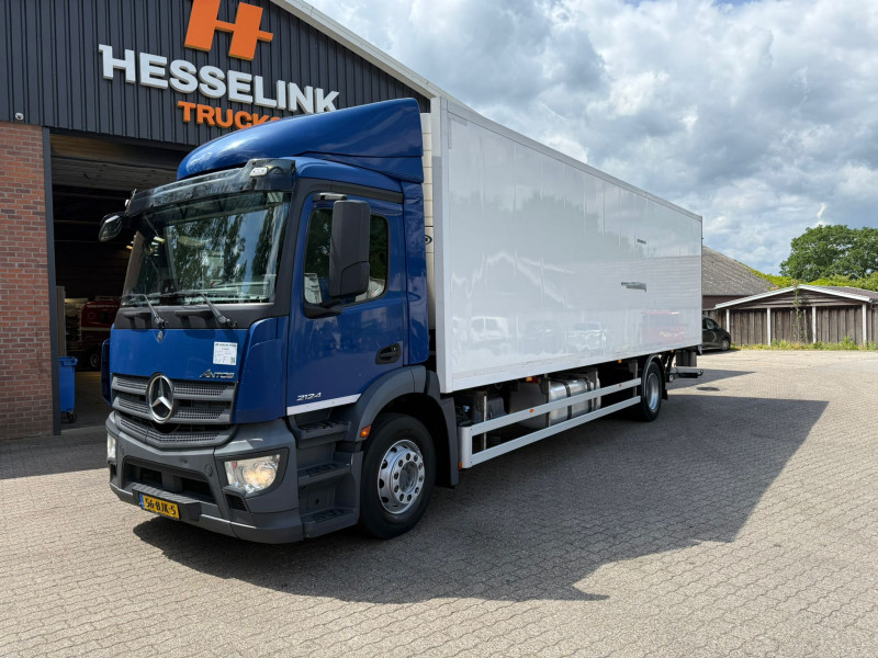 Mercedes-Benz Antos 2124 Carrier Vector 1950MT 2 Side Doors Dhollandia 2000KG NL Truck