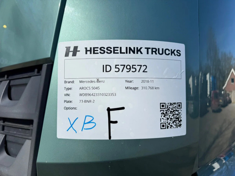 Mercedes-Benz Arocs 10x8 Geisoleerde kipper 310.768KM NL Truck - APK 11-2026
