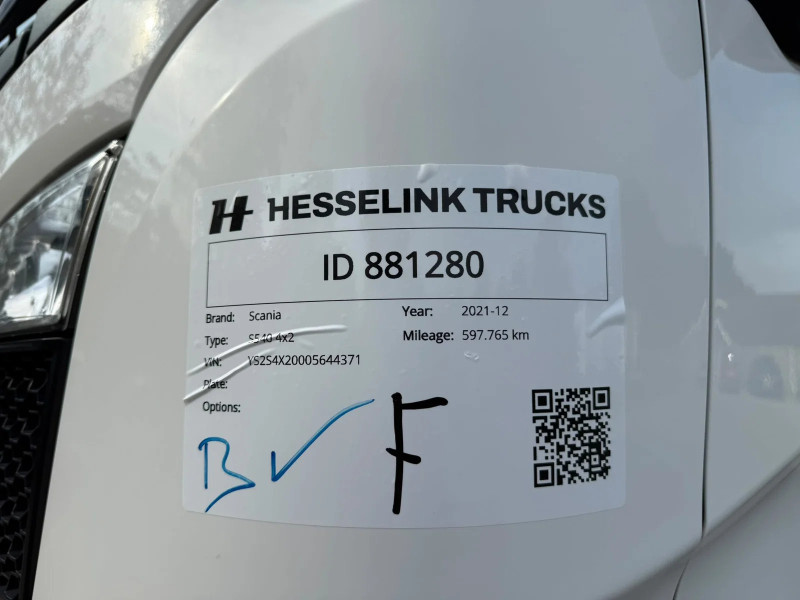 Scania 540S NGS 4X2 Retarder 2x tank Standairco EURO 6E 597.765KM!