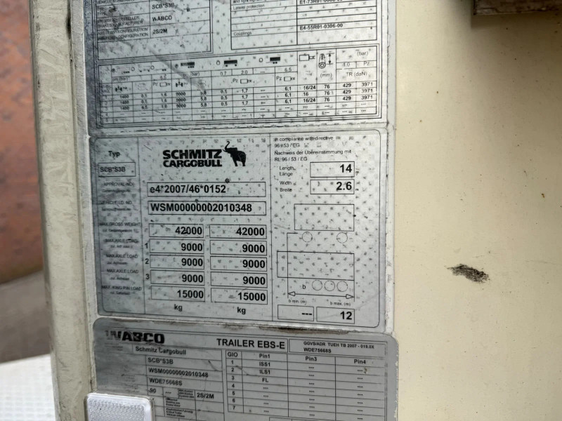 Schmitz Cargobull Thermo King SLXe Spectrum roof damage! Multi-Temp steering column
