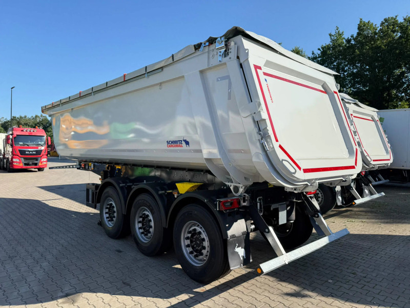 Schmitz Cargobull SKI 24 SL 28 m³ Steel Tipper, Lift Axle, Automatic Tarpaulin, New