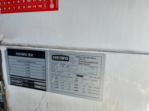 HTF Heiwo Thermo King SLX 400 Rollenbet/Aircargo Cabeceira danificada