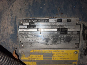 Heemaf 550 KVA V12 diesel Generator Aggregate