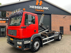 MAN TGM 18.330 5M Marrel Hooklift Hooklift Hooklift Hooklift 393,540KM RO Camion!