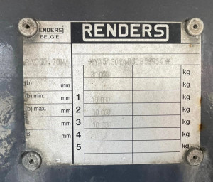 Renders 3AS Remorcă frigorifică Diesel+Electric 10T axe