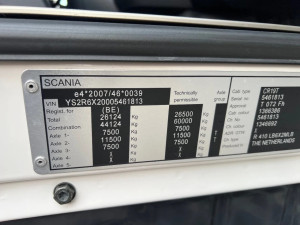 Scania R410 6X2 MLB Jumbo kombi BDF Wechsel Hubdach Retardér