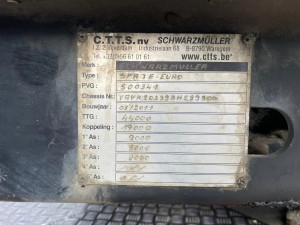 Schwarzmüller 29m3 Hardox staal Afdekkleppen Liftas