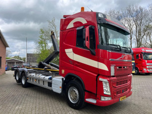 Volvo FH 500 6X2 VDL Haakarm Standairco 9T Vooras NL Truck
