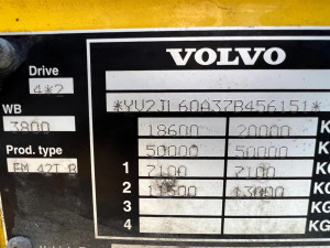 Volvo FM 340 Globetrotter 2x tanque 307.100KM!!! Camião EURO 5 VEB+ PT