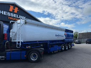 Welgro N/A 56 m³ Vrac/Silo 7 compartiments 2x axe de levage Caméra NL Remorque