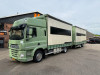 DAF CF 370 Mega Volume Combi Dhollandia 2000KG Pacton Aanhanger Schuifdak NL truck APK/TUV 24-12-2026