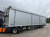 Knapen Trailers K100 96 m³ Lift Axle Cargo Floor 10 mm, 2.5 years old, Metallic, Inspection Valid Through October 2026