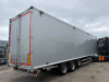 Knapen Trailers K100 96 m³ Lift Axle Cargo Floor 10 mm, 2.5 years old, Metallic, Inspection Valid Through October 2026