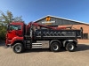MAN TGS 33.440 6X6 HMF Kraan AHK 3 Zijdige Kipper AS-3 Stuuras NL Truck APK/TUV 16-02-2027