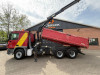Mercedes-Benz Actros 2644 L 6X4 3 Zijden kipper + MKG Kraan/Crane