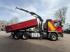 Mercedes-Benz Actros 2644 L 6X4 3 Zijden kipper + MKG Kraan/Crane